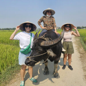 Cycling, Water buffalo riding, Traditional Farming and Fishing Life Experience